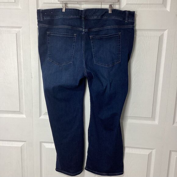 Lane Bryant High Rise Boot Cut Jeans Flex Magic Plus Size 28 - Picture 1 of 11